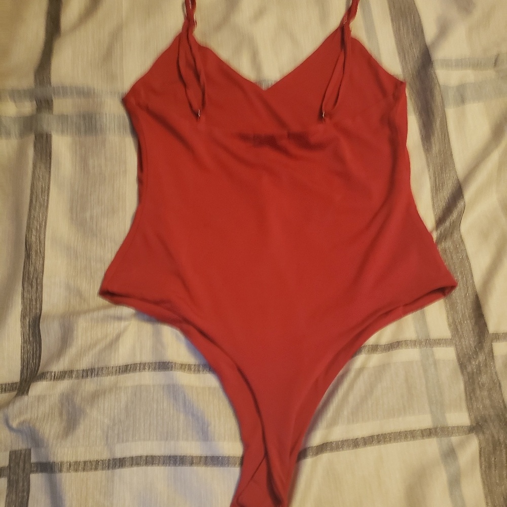 Red bodysuit - Picture 2 of 2